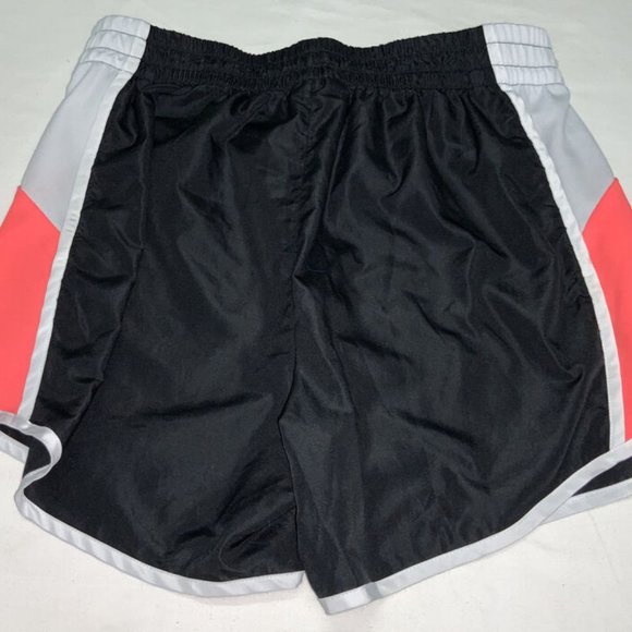 ZONE PRO BLACK, WHITE NEON ORANGE ATHLETIC SHORTS XL-EUC - Picture 2 of 4